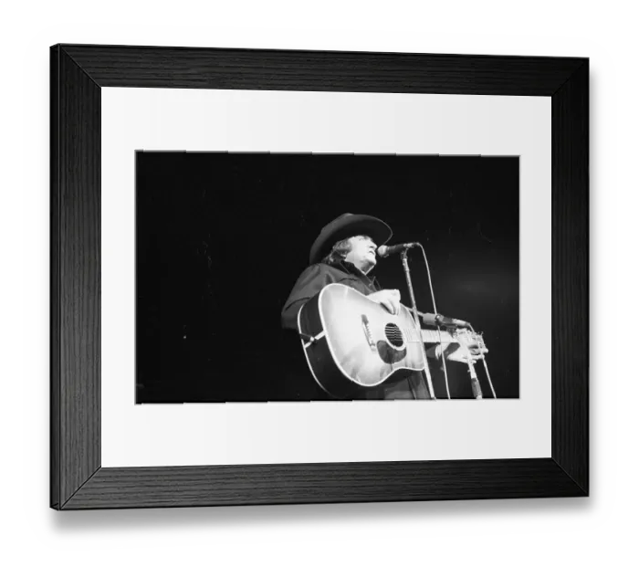 Framed Print : Johnny Cash Performing In Anaheim Framed Print : Johnny Cash Performing In Anaheim