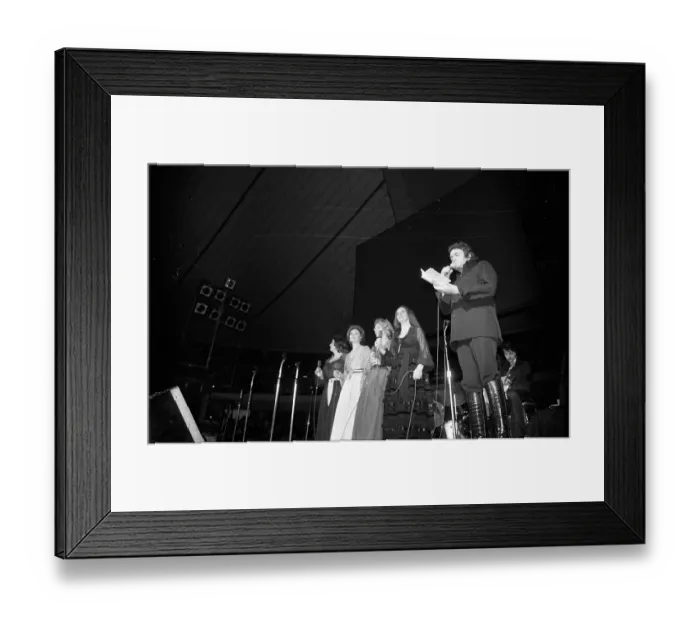 Framed Print : Johnny Cash & The Carter Sisters Performing Framed Print : Johnny Cash & The Carter Sisters Performing