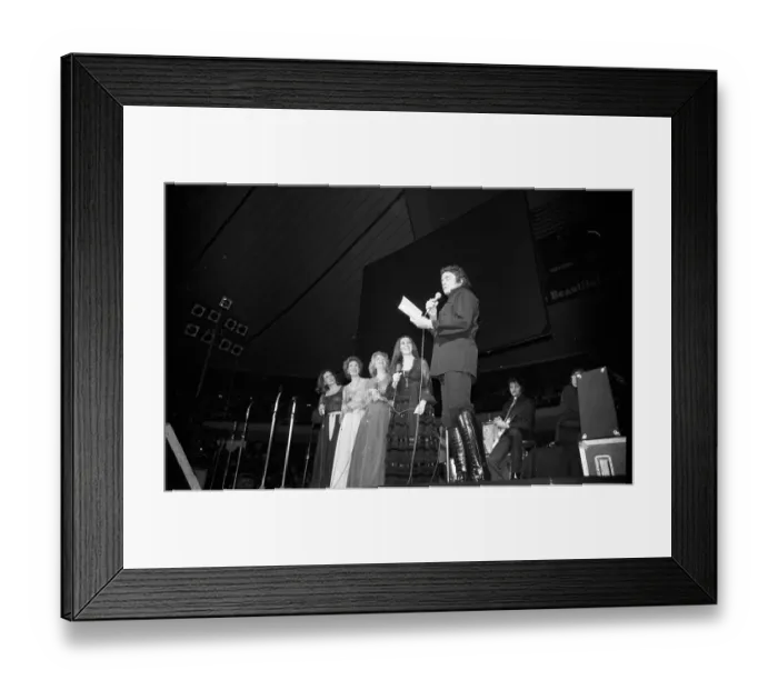 Framed Print : Johnny Cash & The Carter Sisters Performing Framed Print : Johnny Cash & The Carter Sisters Performing