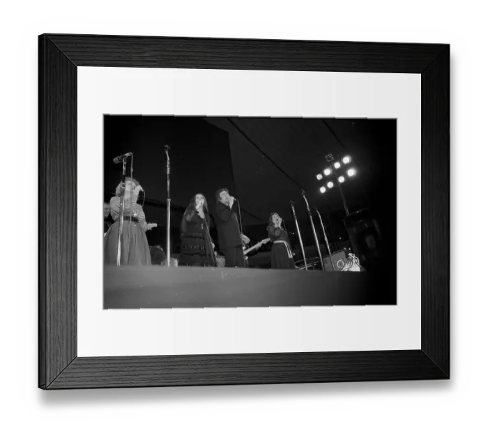 Framed Print : Johnny Cash & The Carter Sisters Performing Framed Print : Johnny Cash & The Carter Sisters Performing