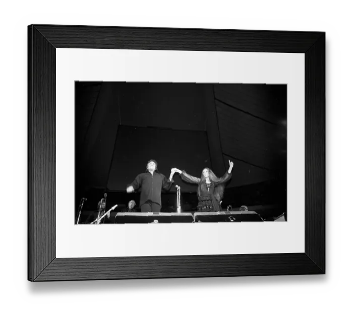 Framed Print : Johnny & June Performing In Anaheim Framed Print : Johnny & June Performing In Anaheim