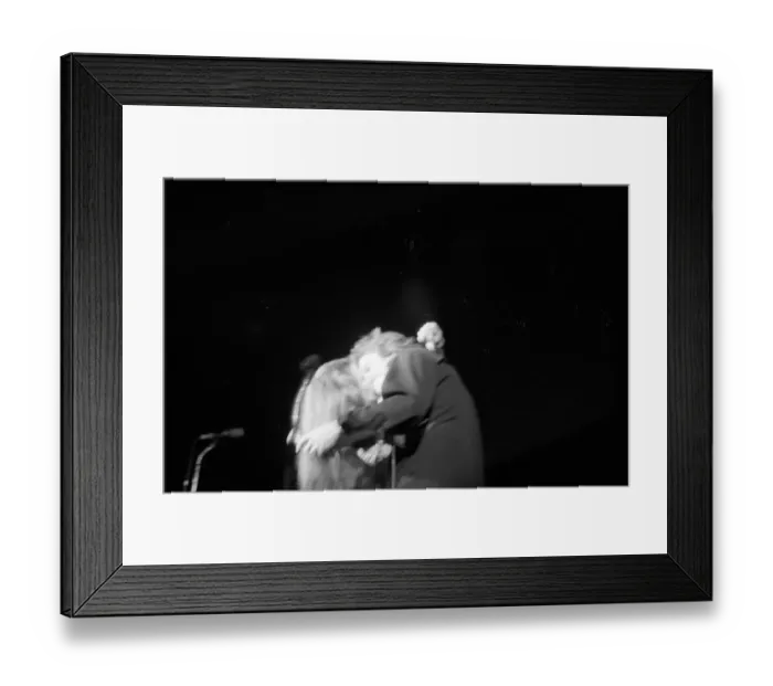 Framed Print : Johnny & June Performing In Anaheim Framed Print : Johnny & June Performing In Anaheim