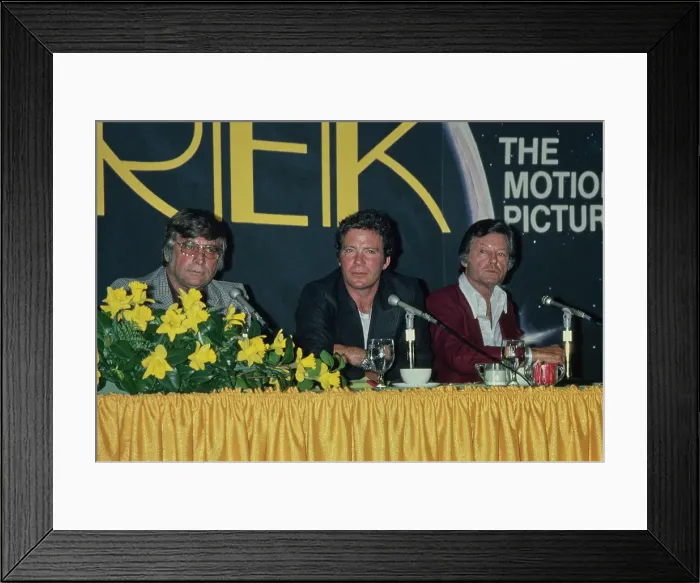 Framed Print : Star Trek: The Motion Picture Press Conference Framed Print : Star Trek: The Motion Picture Press Conference