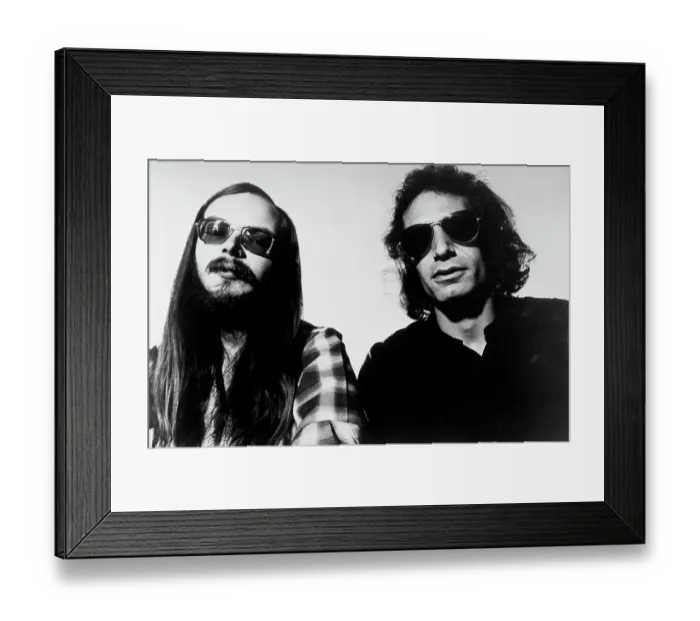 Framed Print : Steely Dan Portrait Framed Print : Steely Dan Portrait
