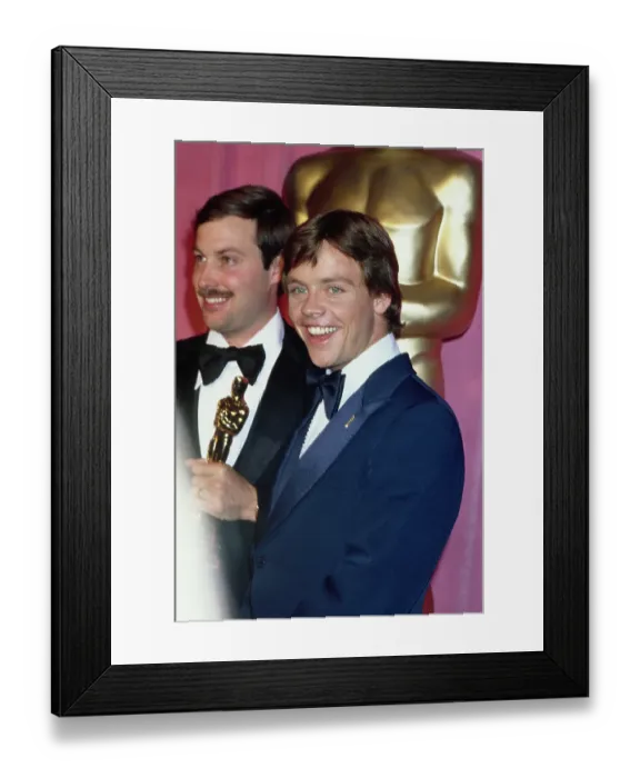 Framed Print : Mark Hamill And Ben Burtt Framed Print : Mark Hamill And Ben Burtt