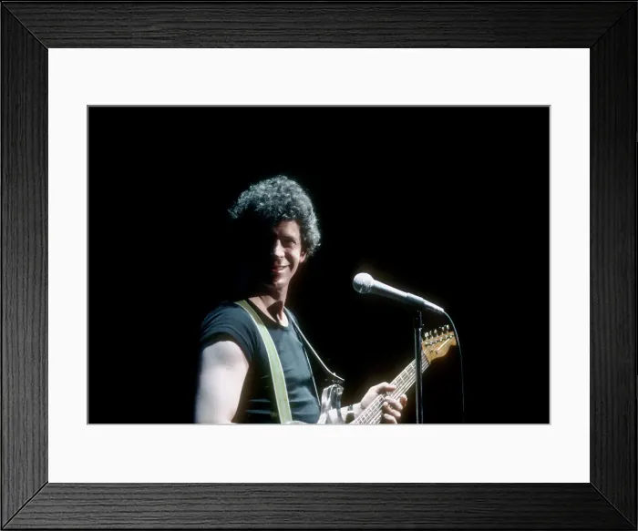 Framed Print : Photo of Lou Reed Framed Print : Photo of Lou Reed