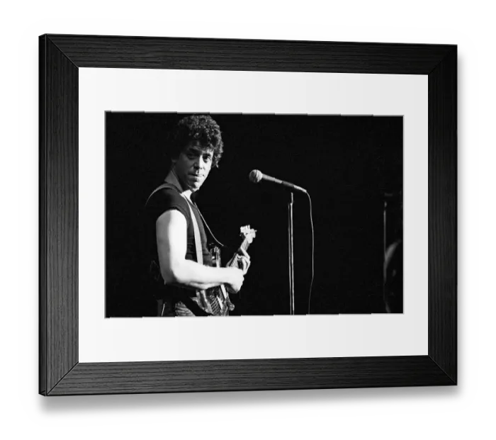 Framed Print : Photo of Lou Reed Framed Print : Photo of Lou Reed