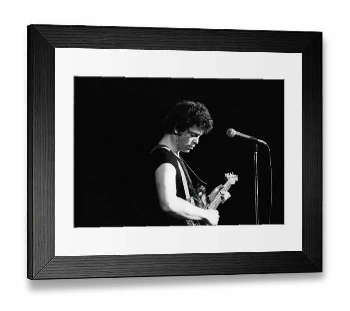 Framed Print : Photo of Lou Reed Framed Print : Photo of Lou Reed