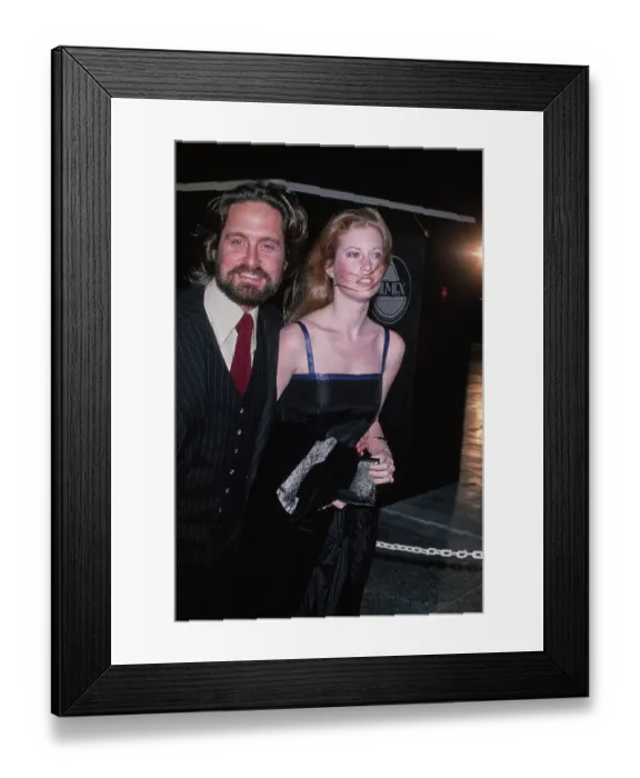 Framed Print : Michael and Diandra Douglas Framed Print : Michael and Diandra Douglas