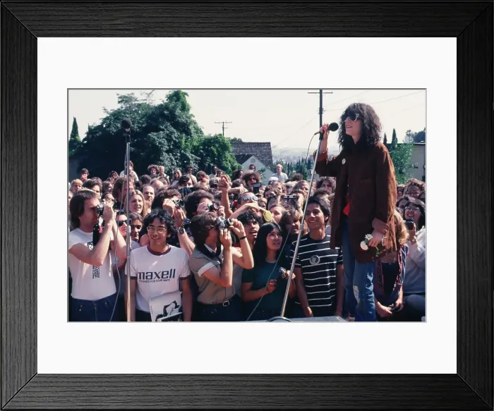 Framed Print : The Patti Smith Group Perform In Los Angeles Framed Print : The Patti Smith Group Perform In Los Angeles