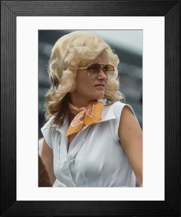 Framed Print : Spectator At Indianapolis 500, 1978