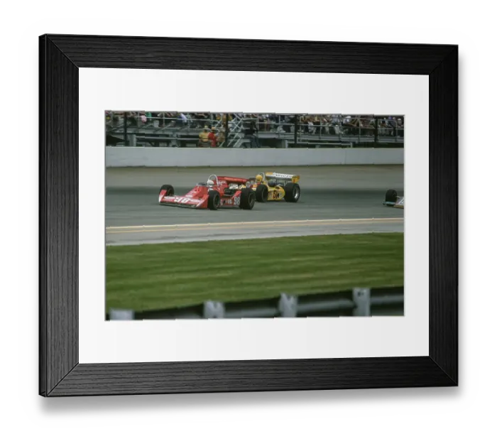 Framed Print : Gary Bettenhausen And Janet Guthrie At Indianapolis 500, 1978 Framed Print : Gary Bettenhausen And Janet Guthrie At Indianapolis 500, 1978