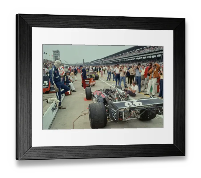 Framed Print : Indianapolis 500, 1978 Framed Print : Indianapolis 500, 1978