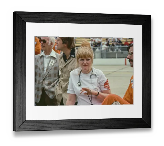 Framed Print : Doctor At Indianapolis 500, 1978 Framed Print : Doctor At Indianapolis 500, 1978