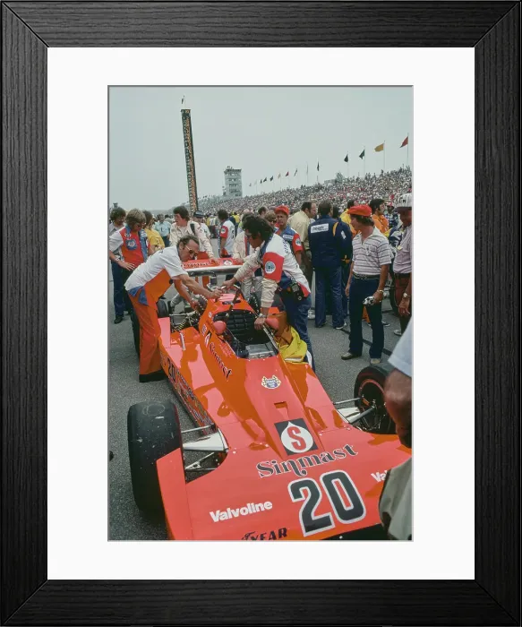 Framed Print : Indianapolis 500, 1978 Framed Print : Indianapolis 500, 1978