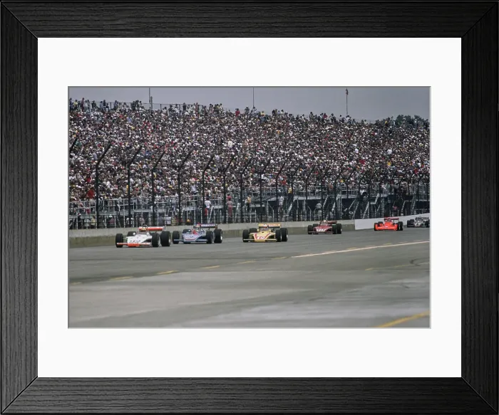 Framed Print : Indianapolis 500 Starting Grid, 1978 Framed Print : Indianapolis 500 Starting Grid, 1978