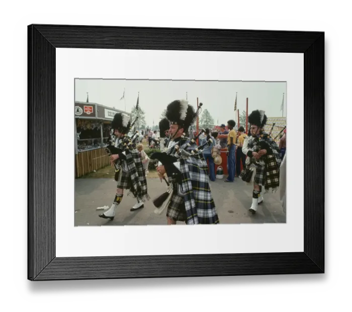 Framed Print : Pipers At Indianapolis 500, 1978 Framed Print : Pipers At Indianapolis 500, 1978