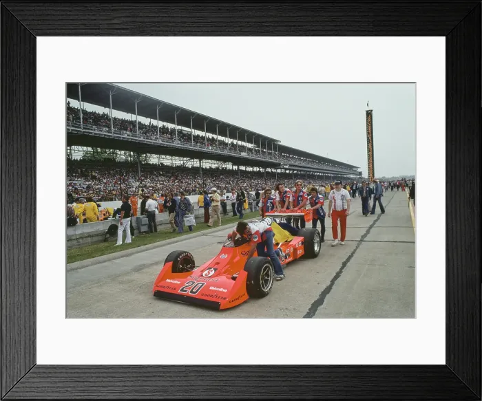 Framed Print : Patrick Racing At Indianapolis 500, 1978