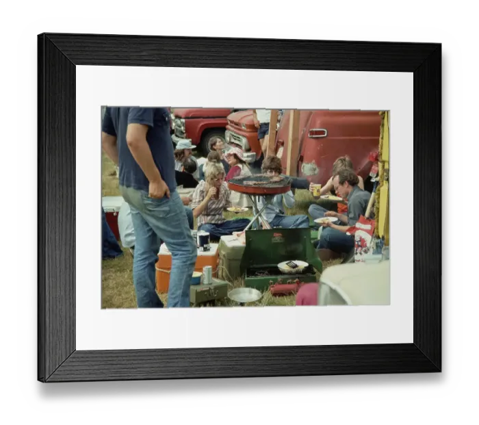 Framed Print : 1978 Indianapolis 500 - Spectators Framed Print : 1978 Indianapolis 500 - Spectators