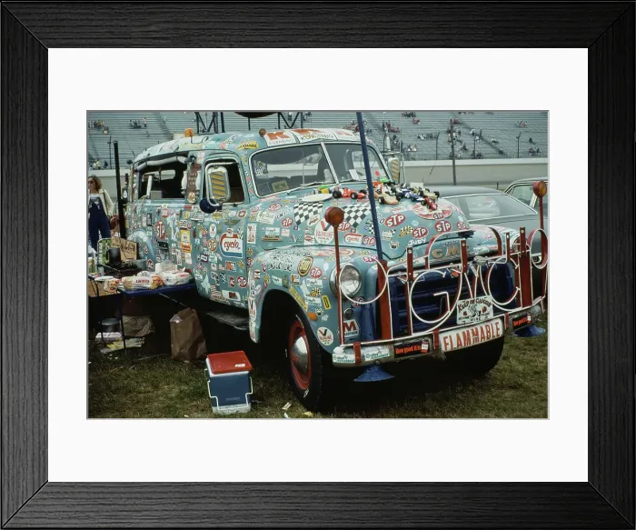 Framed Print : 1978 Indianapolis 500 - Spectators Framed Print : 1978 Indianapolis 500 - Spectators