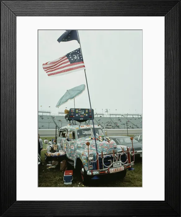Framed Print : 1978 Indianapolis 500 - Spectators Framed Print : 1978 Indianapolis 500 - Spectators
