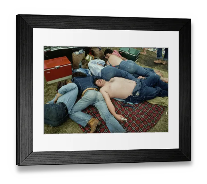 Framed Print : 1978 Indianapolis 500 - Spectators