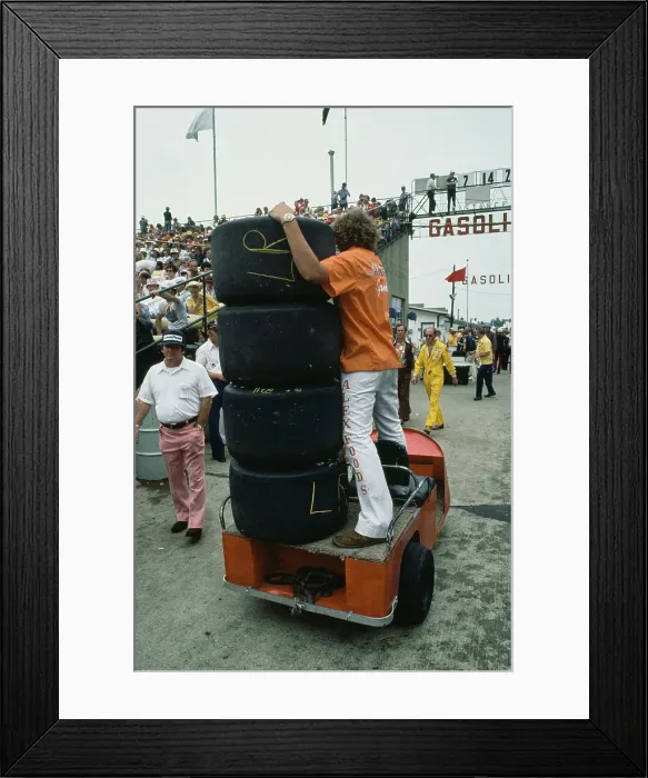 Framed Print : 1978 Indianapolis 500 - Preparations Framed Print : 1978 Indianapolis 500 - Preparations