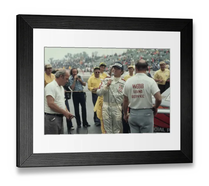 Framed Print : 1978 Indianapolis 500 - Johnny Rutherford Framed Print : 1978 Indianapolis 500 - Johnny Rutherford