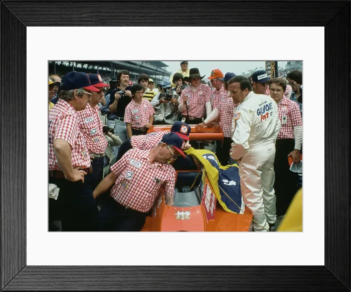Framed Print : 1978 Indianapolis 500 - George Snider Framed Print : 1978 Indianapolis 500 - George Snider