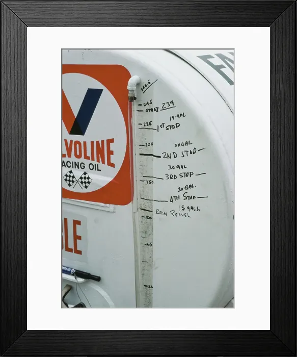 Framed Print : 1978 Indianapolis 500 - Fuel Pump Framed Print : 1978 Indianapolis 500 - Fuel Pump