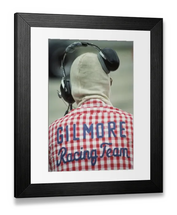 Framed Print : 1978 Indianapolis 500 - Gilmore Racing Team Framed Print : 1978 Indianapolis 500 - Gilmore Racing Team