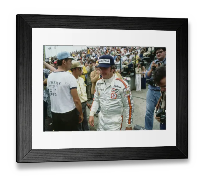 Framed Print : 1978 Indianapolis 500 - Johnny Rutherford Framed Print : 1978 Indianapolis 500 - Johnny Rutherford