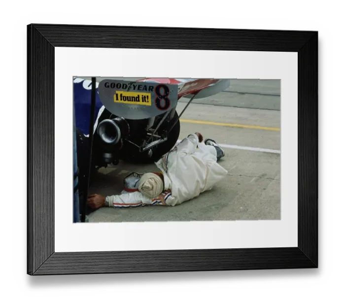 Framed Print : 1978 Indianapolis 500 - Preparations Framed Print : 1978 Indianapolis 500 - Preparations