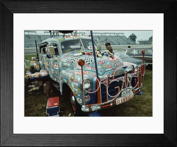 Framed Print : 1978 Indianapolis 500 - Spectators Framed Print : 1978 Indianapolis 500 - Spectators