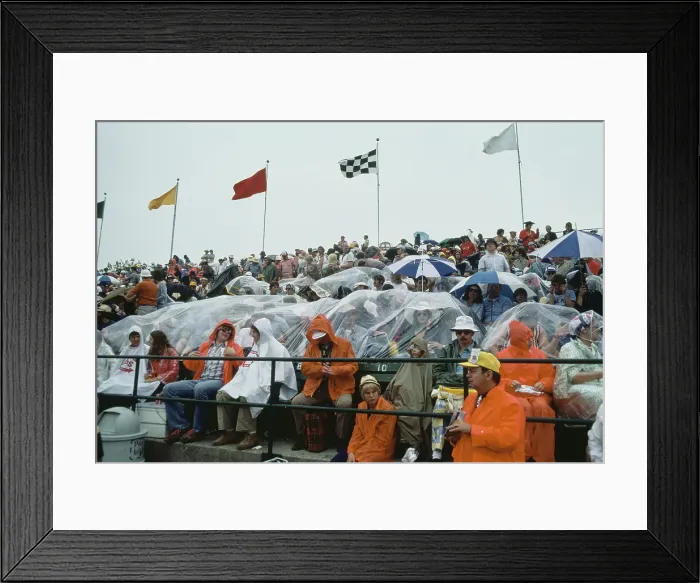 Framed Print : 1978 Indianapolis 500 - Spectators Framed Print : 1978 Indianapolis 500 - Spectators