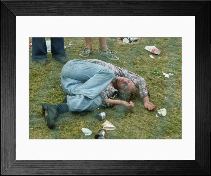 Framed Print : 1978 Indianapolis 500 - Spectators