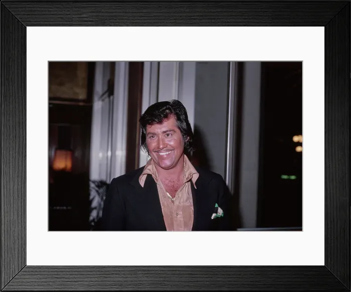 Framed Print : Wayne Newton, American Singer & Actor