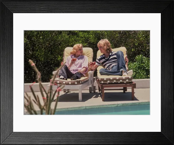 Framed Print : Barbara May & Leif Garrett Framed Print : Barbara May & Leif Garrett