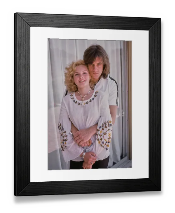 Framed Print : Barbara May & Eddie Money Framed Print : Barbara May & Eddie Money
