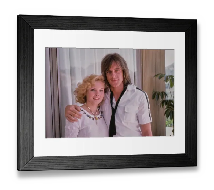 Framed Print : Barbara May & Eddie Money Framed Print : Barbara May & Eddie Money