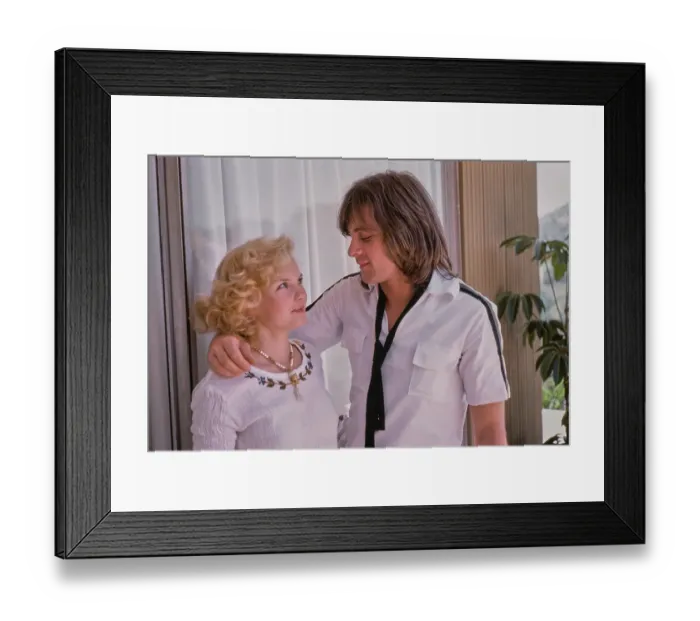 Framed Print : Barbara May & Eddie Money Framed Print : Barbara May & Eddie Money