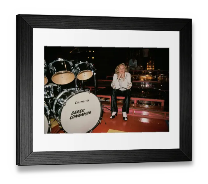 Framed Print : Barbara May's Stateside Visit, 1978
