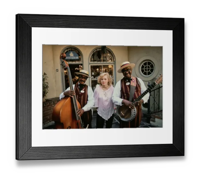 Framed Print : Barbara May Visits Disneyland, 1978 Framed Print : Barbara May Visits Disneyland, 1978