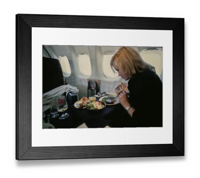 Framed Print : Barbara May's Stateside Visit, 1978 Framed Print : Barbara May's Stateside Visit, 1978