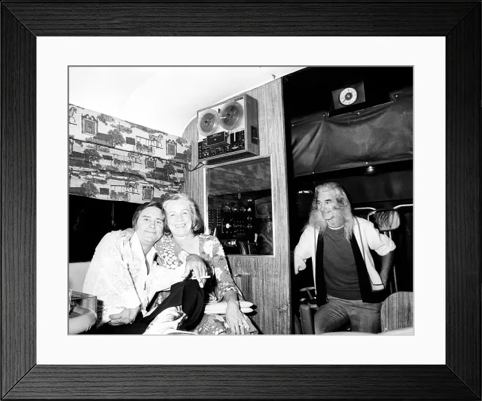 Framed Print : George Jones At The Palomino Club Framed Print : George Jones At The Palomino Club