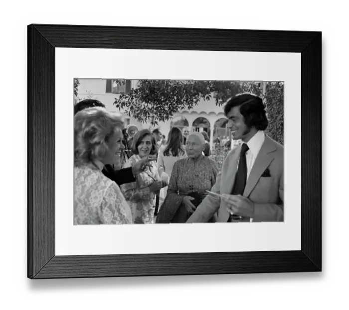 Framed Print : British Consul-General Gathering, Hancock Park, LA Framed Print : British Consul-General Gathering, Hancock Park, LA