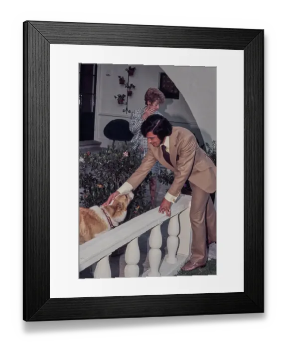 Framed Print : British Consul-General Gathering, Hancock Park, LA Framed Print : British Consul-General Gathering, Hancock Park, LA