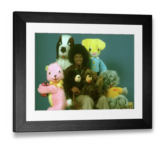 Framed Print : Portrait Session With Stuffed Animals Framed Print : Portrait Session With Stuffed Animals