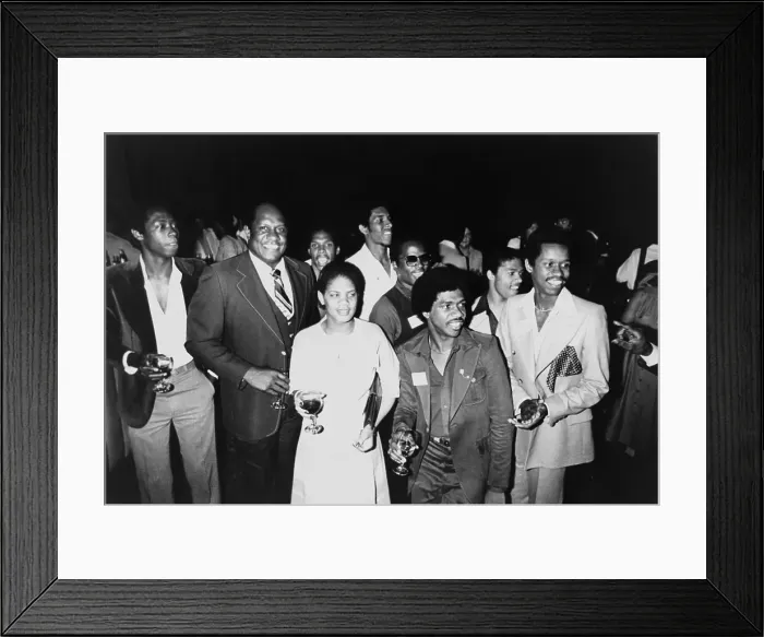 Framed Print : Atlantic Starr Party For Debut Single Framed Print : Atlantic Starr Party For Debut Single