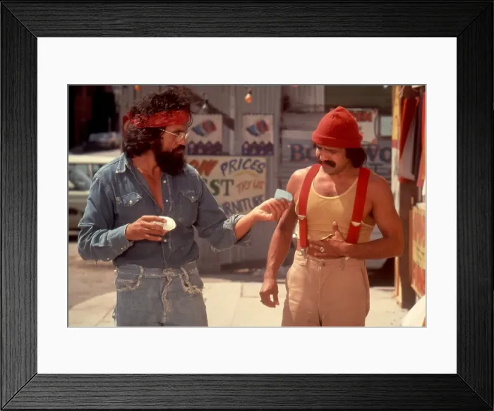 Framed Print : Cheech And Chong's Up In Smoke Film Still Framed Print : Cheech And Chong's Up In Smoke Film Still